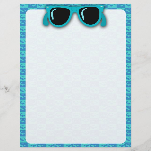Papier En-tête cool Shades (Devant)
