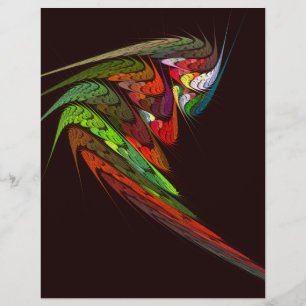 Papier En-tête d'art Abstrait Chameleon