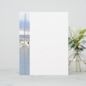 Papier En-tête de bateau de port (Debout devant)