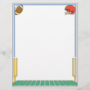 Papier En-tête de football