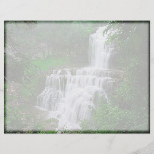 Papier En-tête de la cascade (Devant)