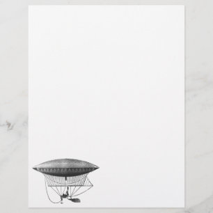 Papier En-tête de la lettre d'avion personnelle