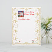 Papier En-tête de la lettre de Noël du bureau-Personnalis (Debout devant)