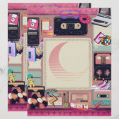 Papier En-tête de la lettre des années 90 (Devant / Derrière)