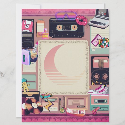 Papier En-tête de la lettre des années 90 (Devant)