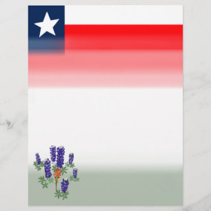 Papier En-tête de la lettre d'État étoilée
