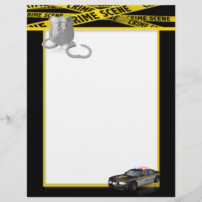 Papier En-tête de la police (Devant)