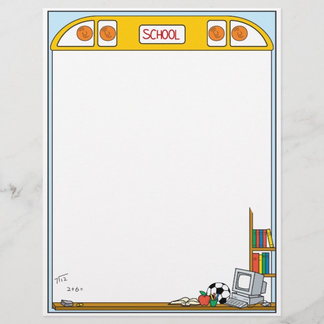 Papier En-tête de l'école (Devant)