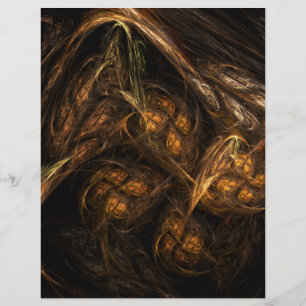 Papier En-tête de lettre d'art Abstrait de Mère Terre