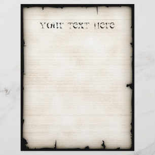 Papier En-tête de lettre de style occidental