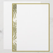 Papier En-tête de lettre des années 40 (Devant / Derrière)