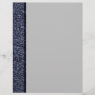Papier En-tête de lettre en pierre de sable bleu