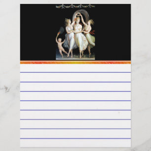 Papier En-tête de lettre Femmes dansantes