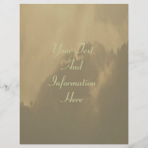 Papier En-tête de lettre Misty