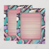 Papier En-tête de lettre rétro (Devant / Derrière)