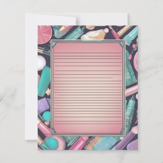 Papier En-tête de lettre rétro (Devant)