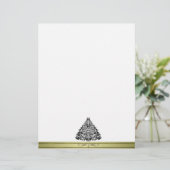 Papier En-tête de Noël Arbre décoratif (Debout devant)