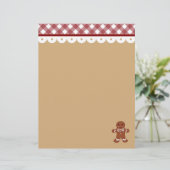 Papier En-tête de pain d'épices (Debout devant)