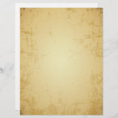 Papier En-tête de parchemin vintage (Devant / Derrière)