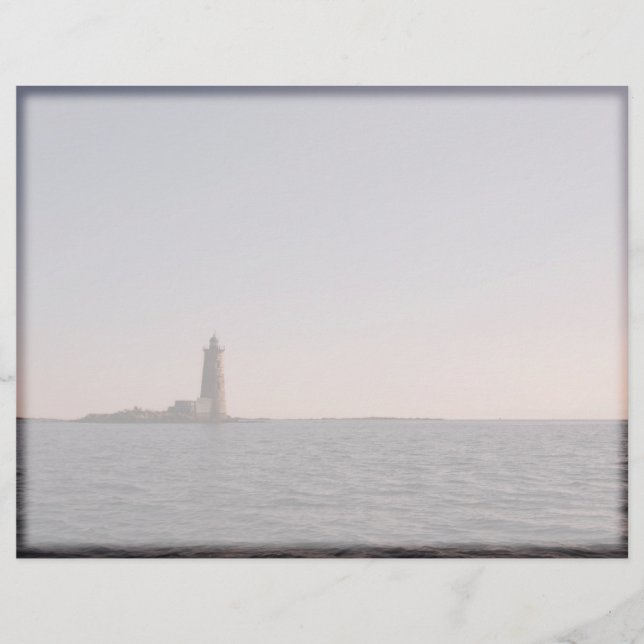 Papier En-tête de phare Whaleback (Devant)