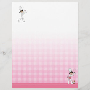 Papier En-tête décoré pour classeurs de recettes #2
