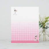 Papier En-tête décoré pour classeurs de recettes #2 (Debout devant)