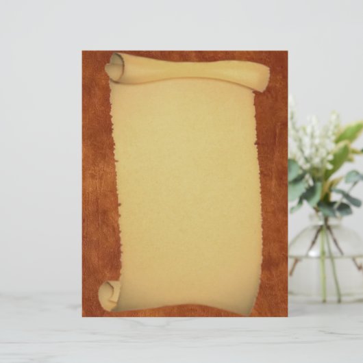 Papier En-tête défilant (Debout devant)