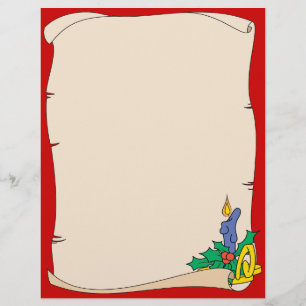 Papier En-tête des défilés de Noël