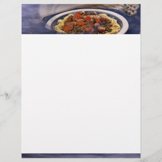 Papier En-tête des pâtes (Devant)