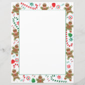 Papier En-tête du biscuit en pain d'épices (Devant)