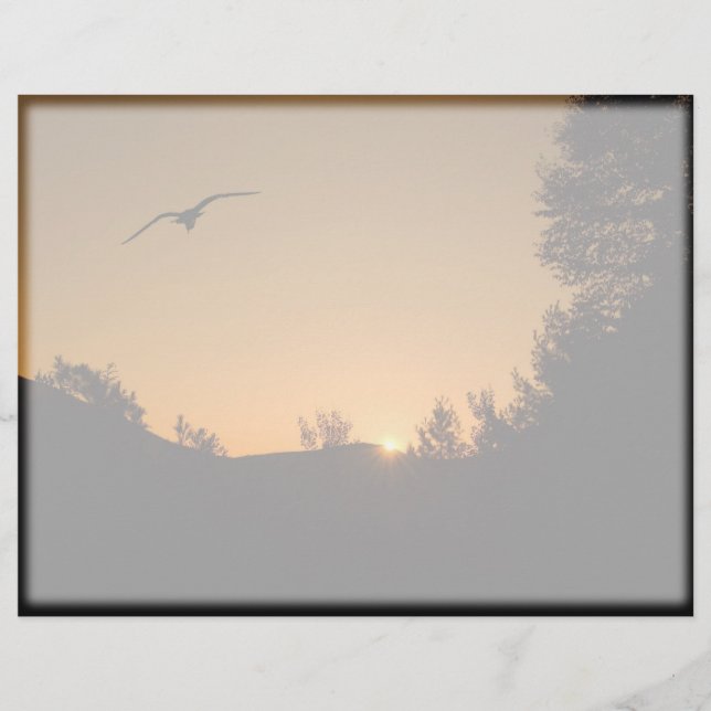 Papier En-tête du crépuscule (Devant)