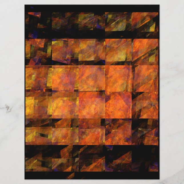 Papier En-tête du mur d'art Abstrait (Devant)
