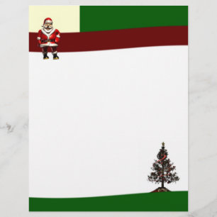 Papier En-tête du service père Noël