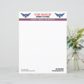 Papier En-tête du système de sécurité (Debout devant)