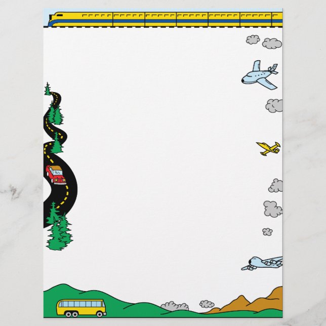 Papier En-tête du transport (Devant)