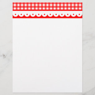 Papier En-tête Gingham