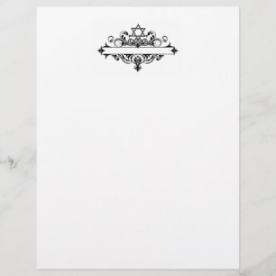 Papier En-tête juif vintage