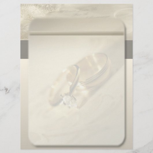Papier En-tête mariage (Devant)