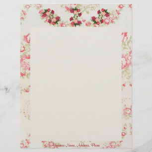 Papier En-tête rose