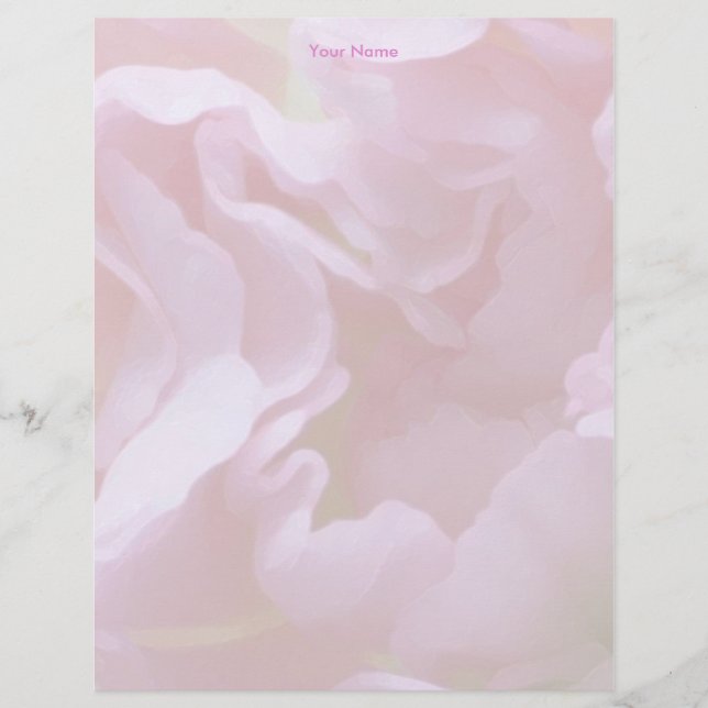 Papier En-tête rose (Devant)