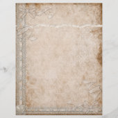 Papier En-tête simple dentelle (Devant)