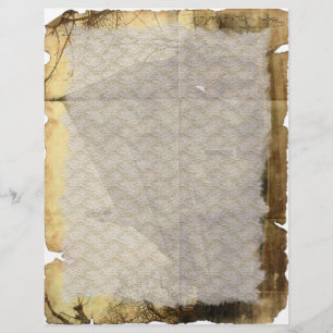 Papier En-tête Vintage Old House