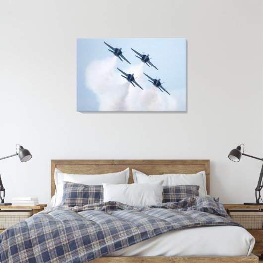 Papier en toile Angles bleus (Insitu(Chambre))