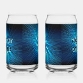 Papier en toile bleu étoile (Gauche)