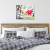 Papier en toile étirée Rose rouge (Insitu(Chambre))