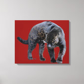 Papier en toile rouge Jaguar Diablo (Recto)