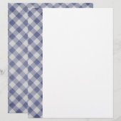 Papier En vichy à deux faces (Devant / Derrière)