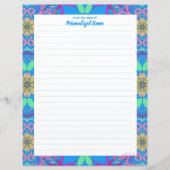 Papier encadré Fiesta (Devant)