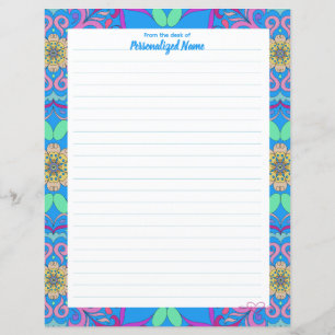 Papier encadré Fiesta
