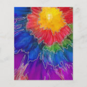 Papier Enceintes couleur Bat mitzvah à barres BM/directio (Dos)